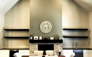 Cemento Spa Quartz Fireplace