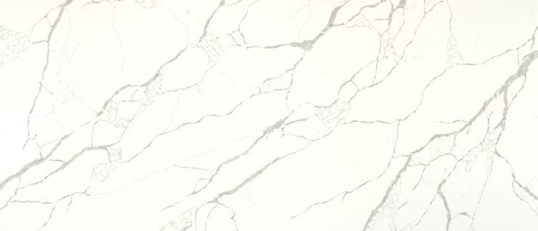 Calacatta Laza Quartz - 3CM Thickness Semi-Polished Slabs